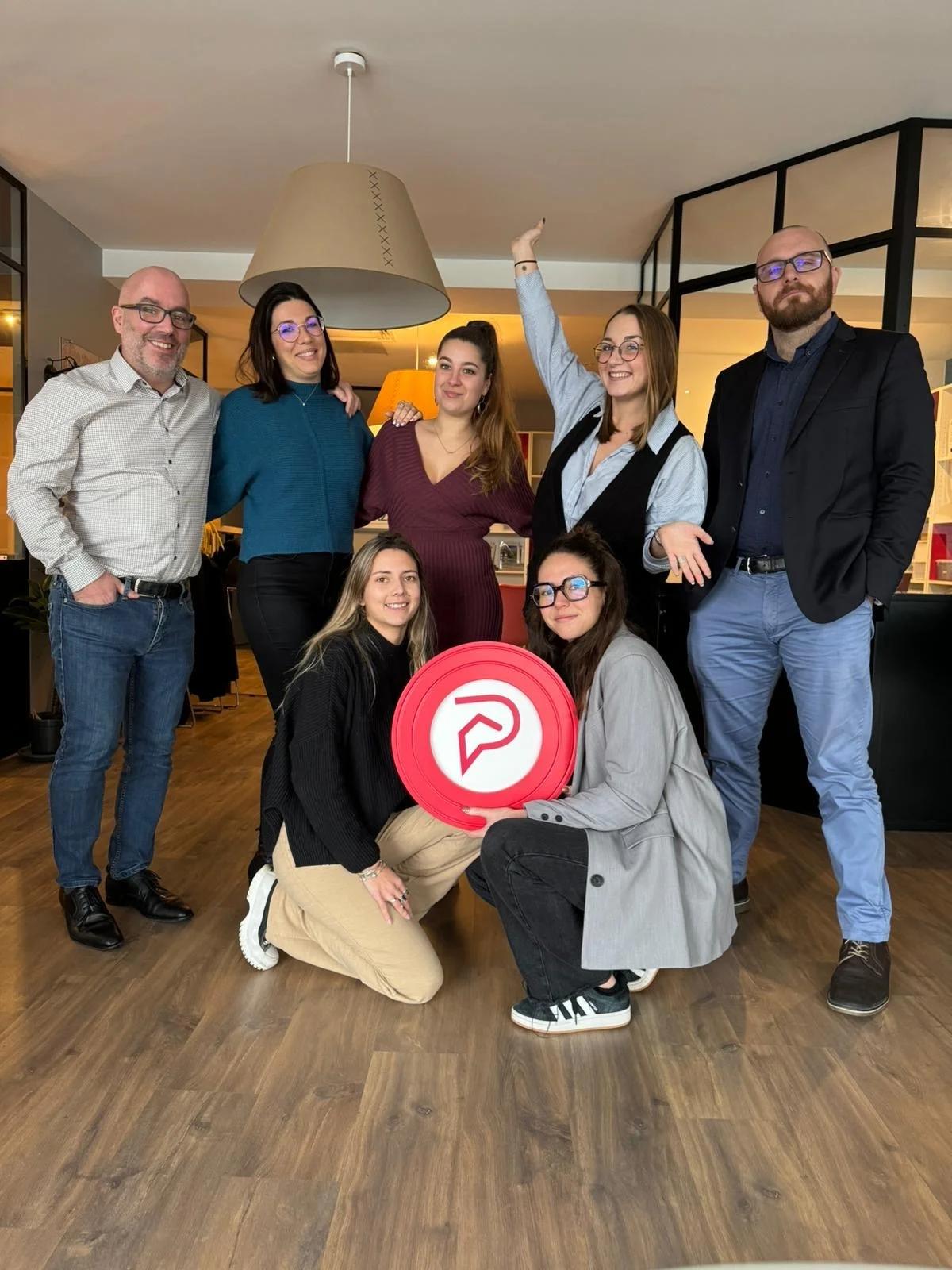 Photo de l'équipe de l'agence